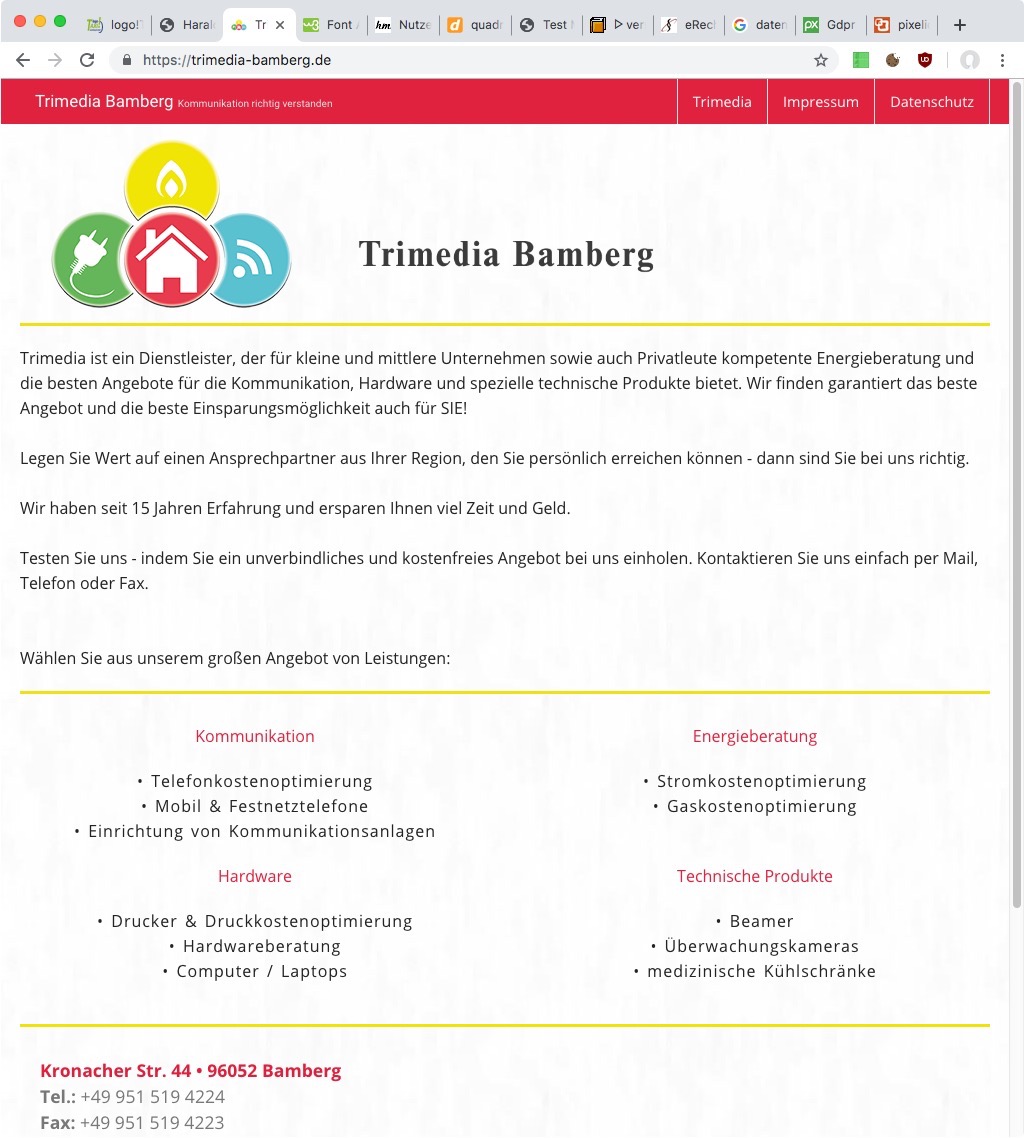 Referenz Trimedia Bamberg